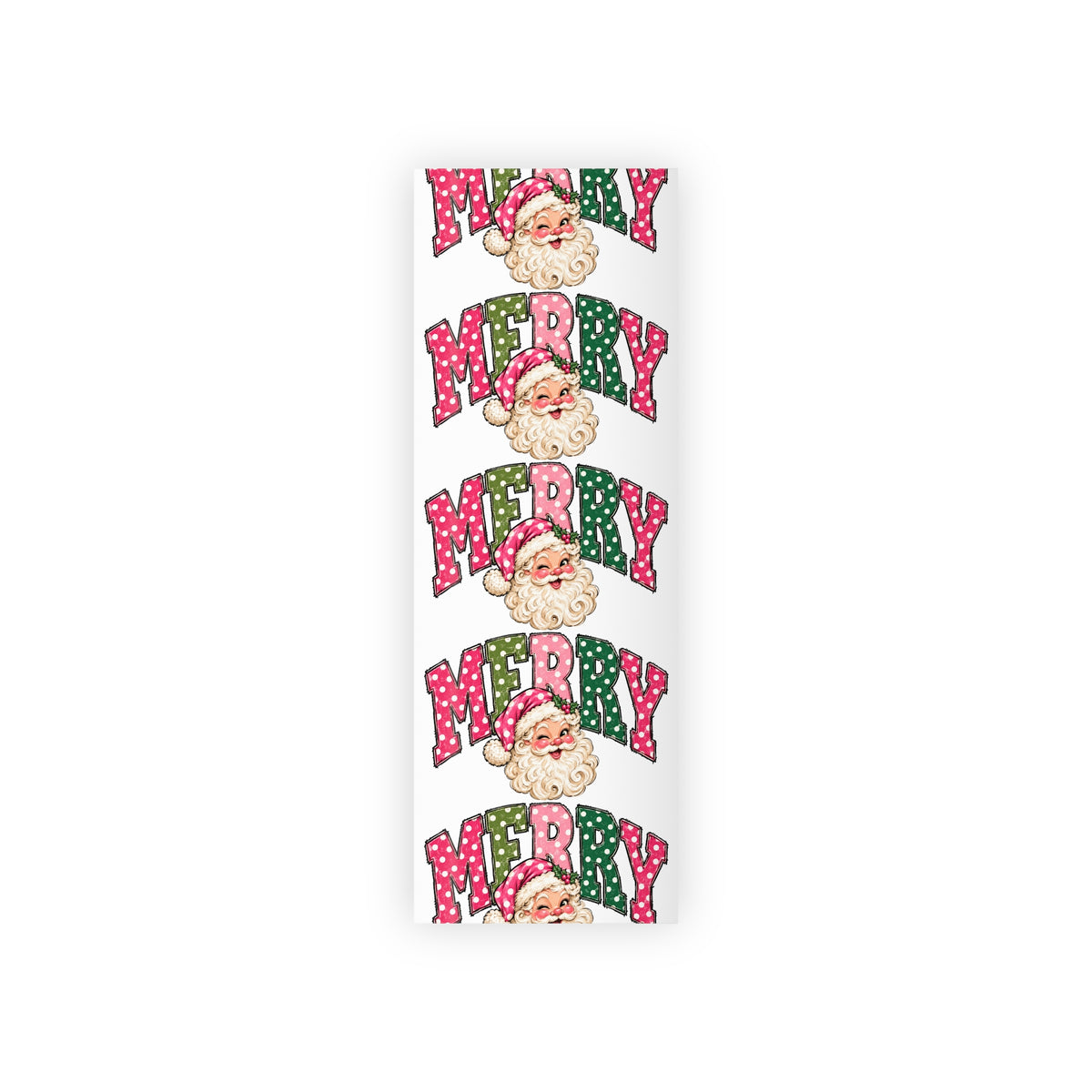 Merry Christmas Santa Gift Wrapping Paper Roll