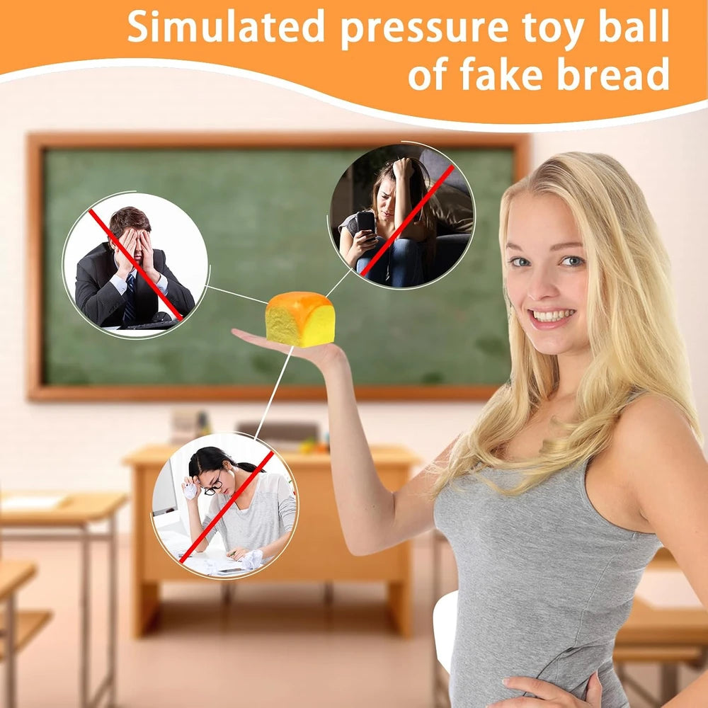 Bread Squeeze Squishy Toy