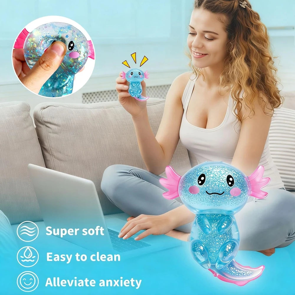 Axolotl Squishy Stress Relief Toy