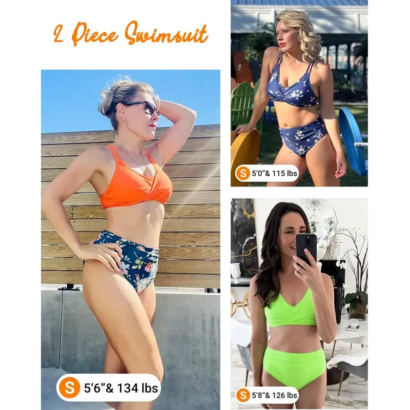 High Waisted Bikini Set