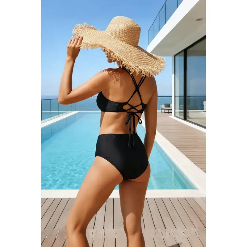 High Waisted Bikini Set