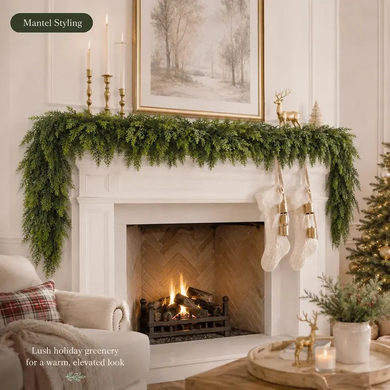 Artificial Cedar Garland