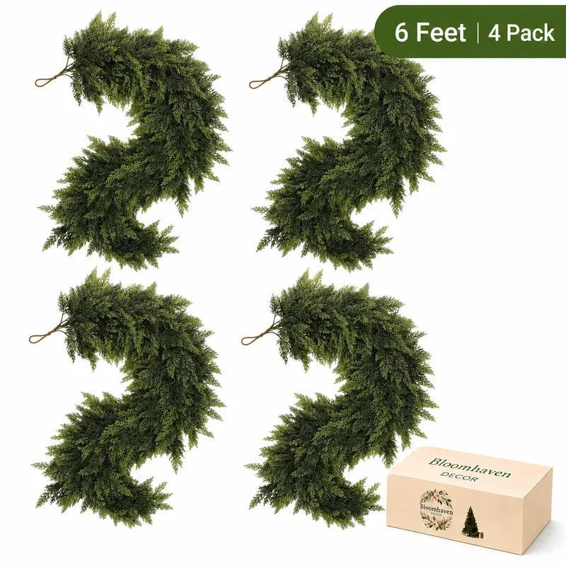 Artificial Cedar Garland