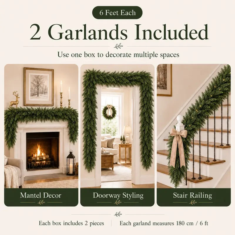 Artificial Cedar Garland