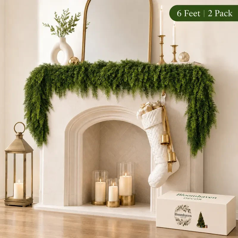 Artificial Cedar Garland