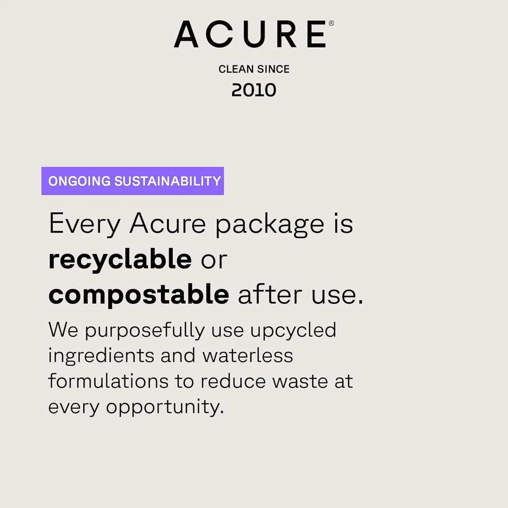 Acure Brightening Facial Scrub