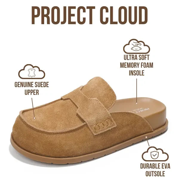 Project Cloud Suede Clogs