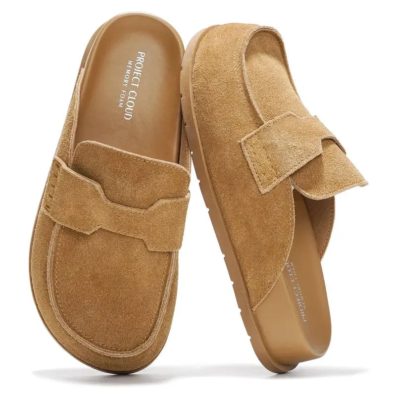Project Cloud Suede Clogs