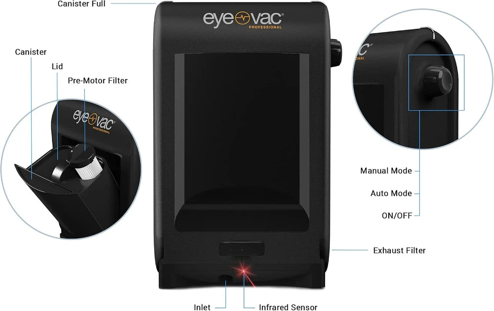 EyeVac Pro Touchless Stationary Vacuum