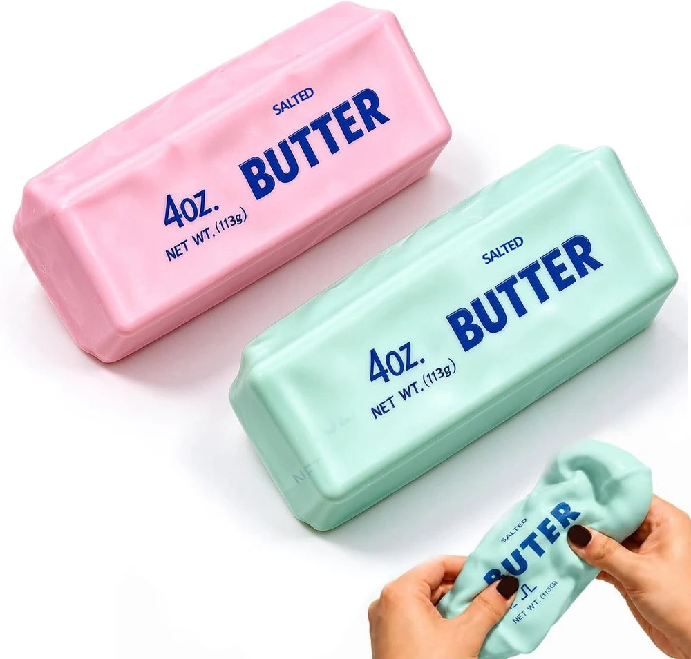 Crunchy Butter Squishy Toy