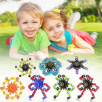 Transformable Fidget Spinner Toy Set