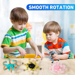 Transformable Fidget Spinner Toy Set