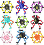 Transformable Fidget Spinner Toy Set