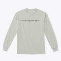 Never Give Up Calligraphy Design for Sweatshirt