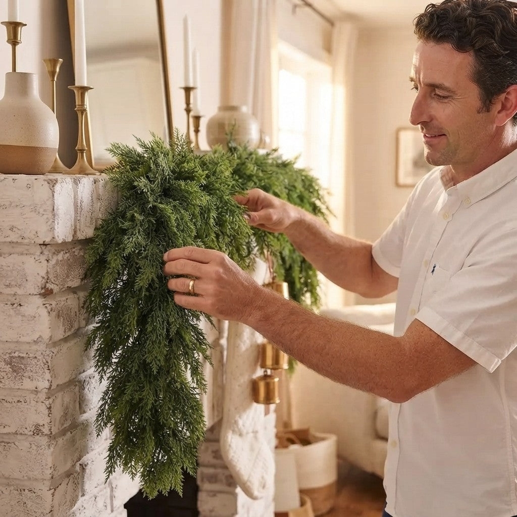 Artificial Cedar Garland