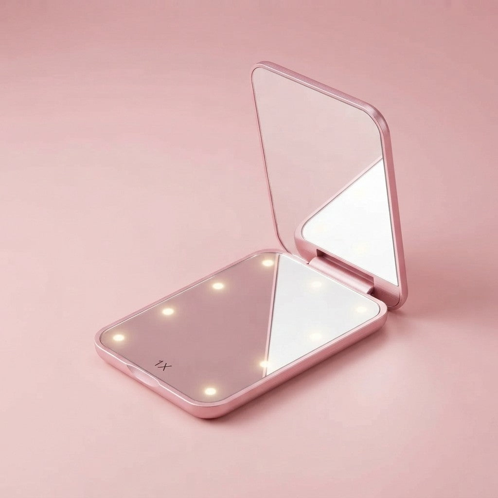 Compact LED Pocket Mirror